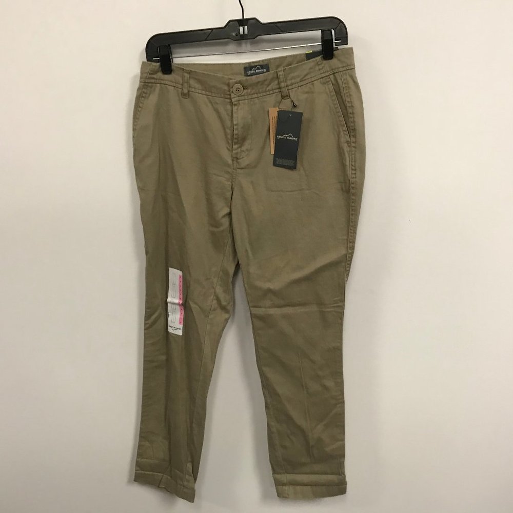 NWT Size 6 Eddie Bauer Sunday Chino Khaki Pants